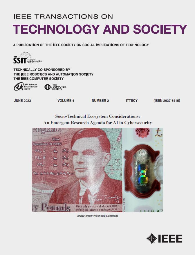 Cover IEEE Transactions on Technology and Society, Volume 4 Issue 2